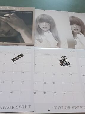 Taylor Swift 2026 Wall Calendar - Home Office 3 Calendar Lot